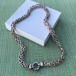 Basket weave Necklace